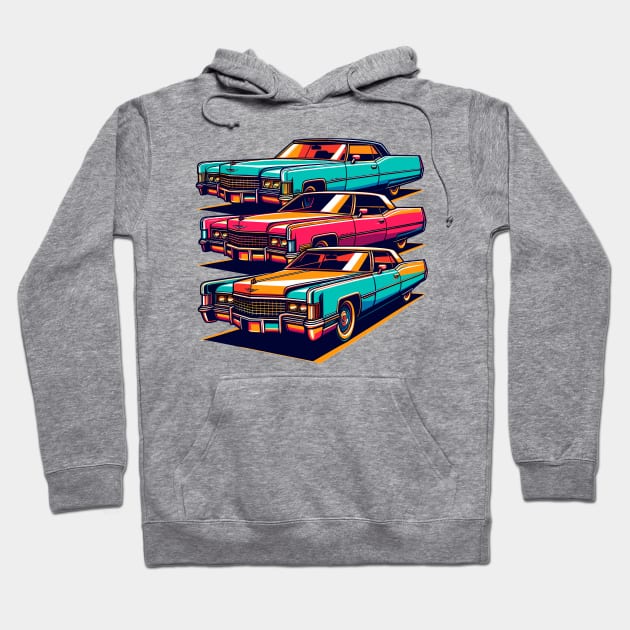 Cadillac Eldorado Hoodie by Vehicles-Art